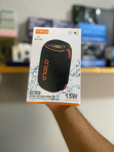 Caixa de som Agold 15w