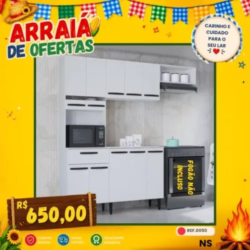 Armário de cozinha (Pague na entrega)