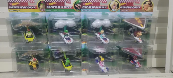 Carrinho hotwheels edição mario kart 8 unidades
