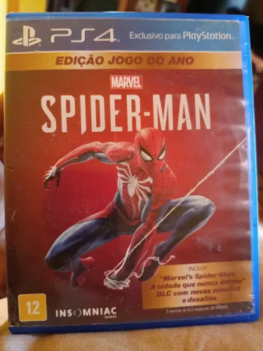 Spiderman jogo ps4 e ps5 edição física 