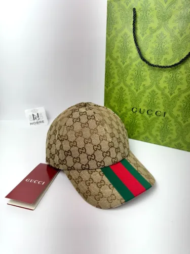 Boné Gucci Detalhe Web ( Faixa Frontal )