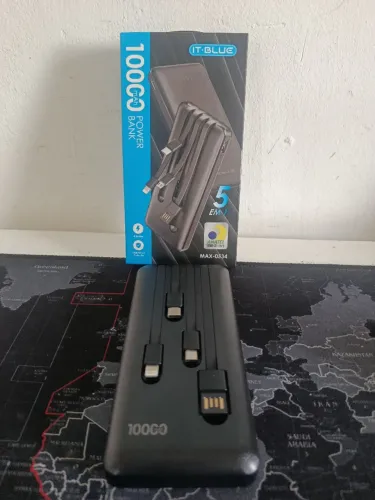 Carregador portátil Power Bank It blue 10.000mAh / OFERTA IMPERDÍVEL