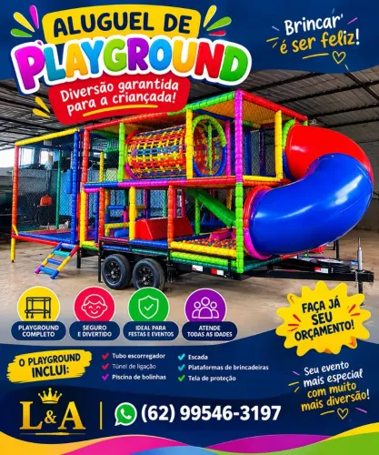 Aluguel de Playground