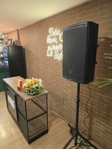 Sonorização e iluminação 