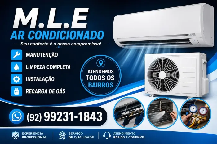 Limpeza de ar condicionado split..
