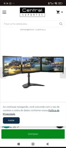 Vendo suporte para monitor