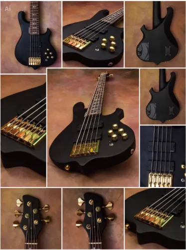 Contra Baixo King Black EMG!