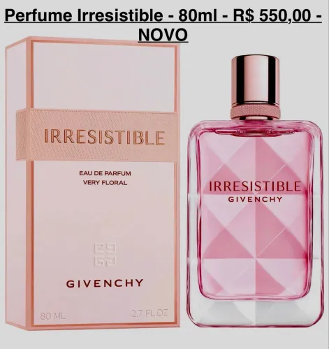 PERFUME IRRESISTIBLE - 80ml - NOVO