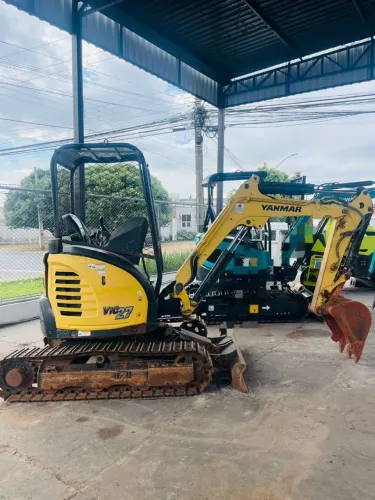 Mini escavadeira VIO27 yanmar ano 2021