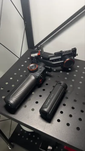 Gimbal hohem mt02 kit + brinde braço articulado 