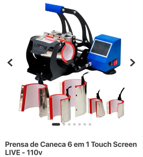 Prensa térmica completa 