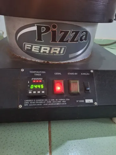 Forno pizza ferri gas/elétrico