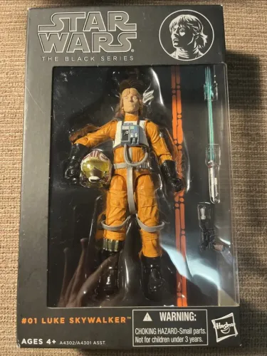 Star Wars Black Series #01 Luke Skywalker W-Wing Pilot