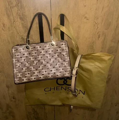 Bolsa Chenson Original Monograma Cristal com Alça de Ombro