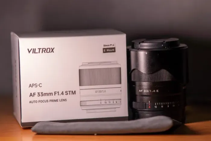 Lente Viltrox 33mm f1.4 | P/ Sony