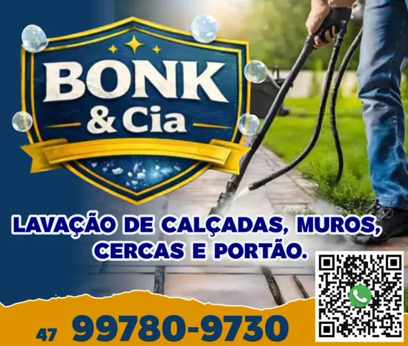Lavação de calçadas murro cercas portão 