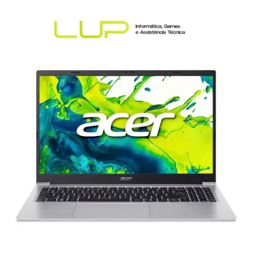 Notebook Acer Aspire Lite 15 i3-N350 8GB 128GB SSD Full HD - NOVO (Loja Física)