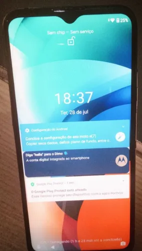 Celular moto E7