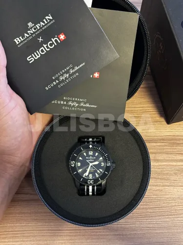 Blancpain x Swatch - NOVO | Coleção Bioceramic Scuba Fifty Fathoms