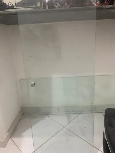 Portas de vidro para frangueira