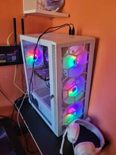 PC Gamer RGB Branco | i5 + 16GB RAM + GTX 750 + SSD 240GB + HD 1TB