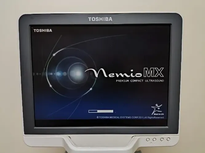 Ultrassom Toshiba Nemio MX SSA-590A - Ano 2011 - 3 transdutores funcionais