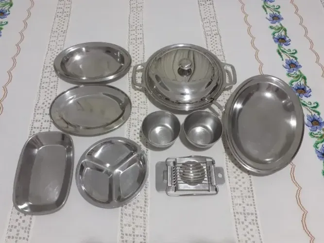 Conjunto Inox 10 peças