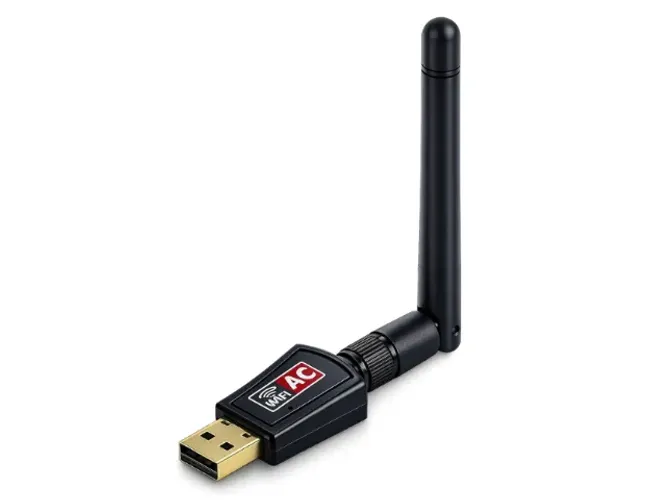 Antena Usb Wifi Adaptador Receptor Wireless para Pc e Notebook