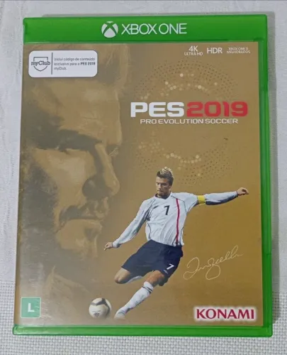 PES 2019 ( Edição Beckham ) Xbox One - Mídia Física Original -