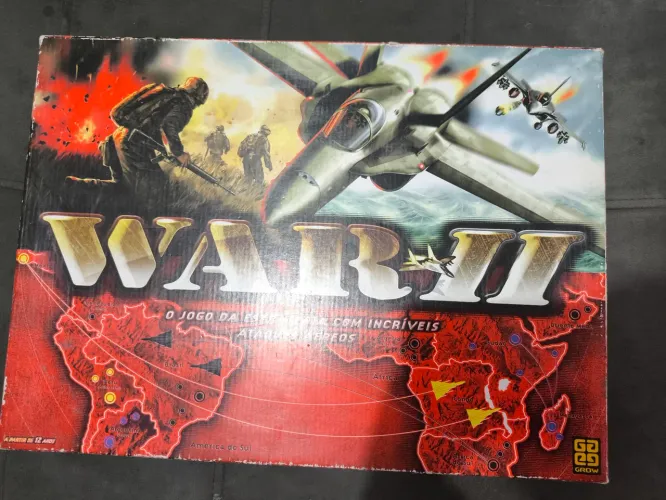 Jogo War II tabuleiro