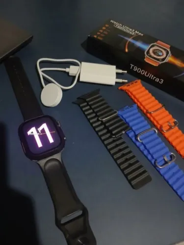 SMARTWATCH T900 ULTRA + ACESSORIOS