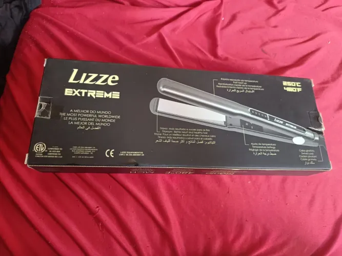 Prancha Lizze Extreme Profissional 480°F + Massa de Limpeza