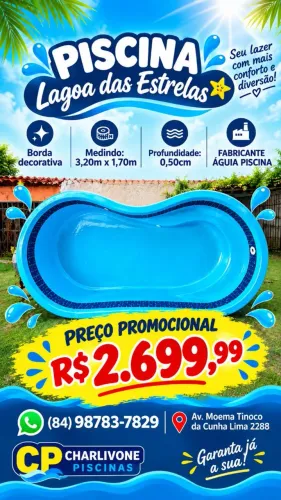 PISCINA LAGOA DAS ESTRELAS