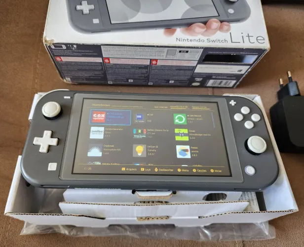 Nintendo Switch Lite Desbloqueado Hall efect 200gb
