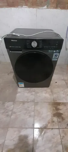 lava e seca hisense-127v - controle wi-fi