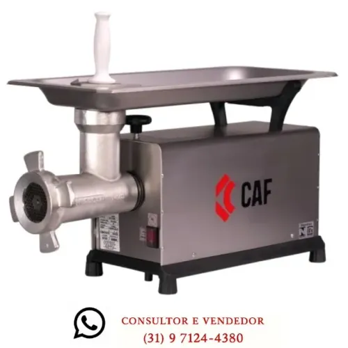 Moedor de Carne Boca 22 CAF Inox Novo