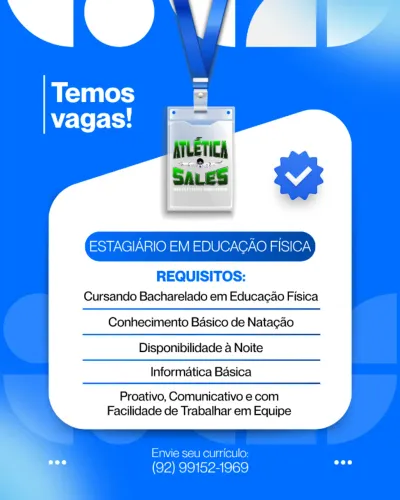 Estágio Educação Física - Academia (Bacharel)