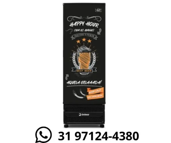Cervejeira 565 Litros Porta Cega Imbera Nova