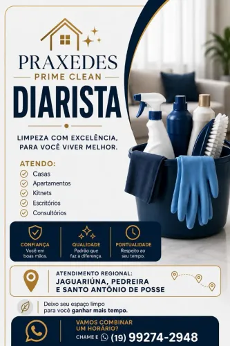 Diarista em Jaguariúna | Limpeza Residencial com Capricho
