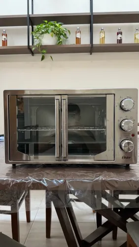 Forno com Fritadeira sem óleo Oster