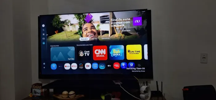 Vendo TV samsung crystal UHD 65 polegadas última geração