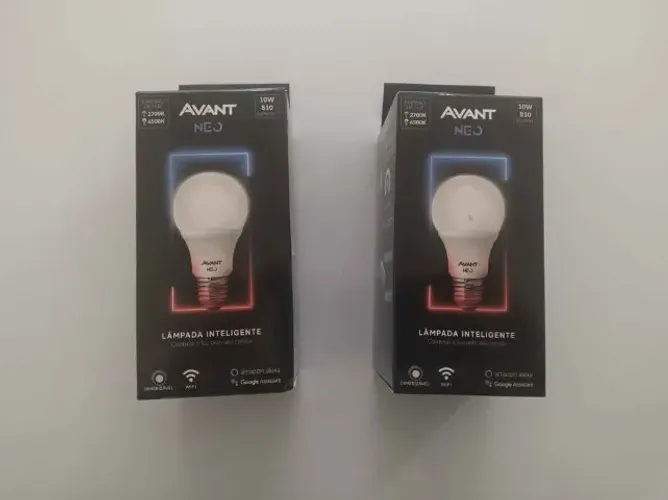 Lâmpada Inteligente Avant NEO 10W Wi-Fi - Casa Inteligente