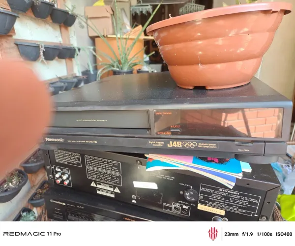 Vídeo cassete Panasonic