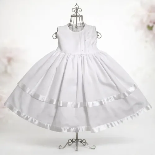 Vestido Branco - Bebê