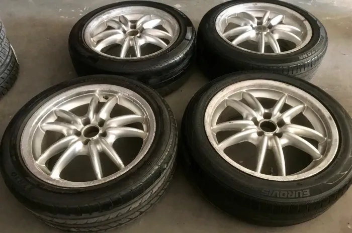 Rodas aro 17 c/ Pneus para Fox Polo e Golf