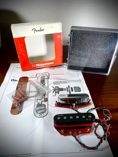 Captadores Fender Noiseless n3 Telecaster 