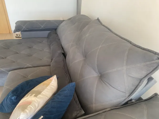 Sofá reclinável semi novo