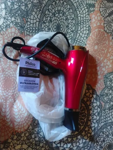 Secador de cabelo Philco novo nunca foi usado