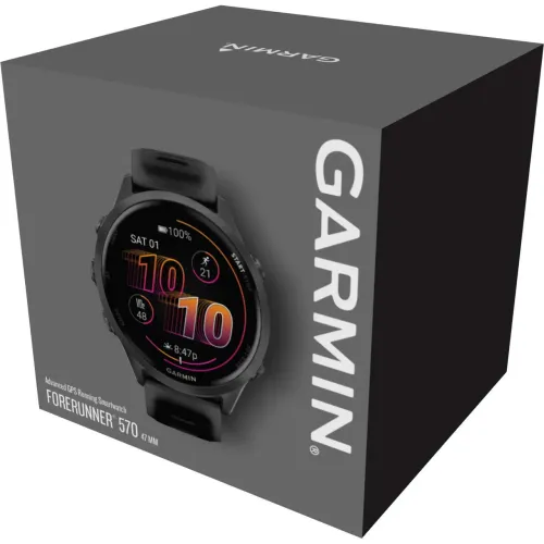 Garmin Forerunner Preto 47mm Novo Lacrado Garantia Loja Física