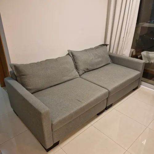 Sofá 6 meses de fabricação - assinado por arquiteta. 100x250cm